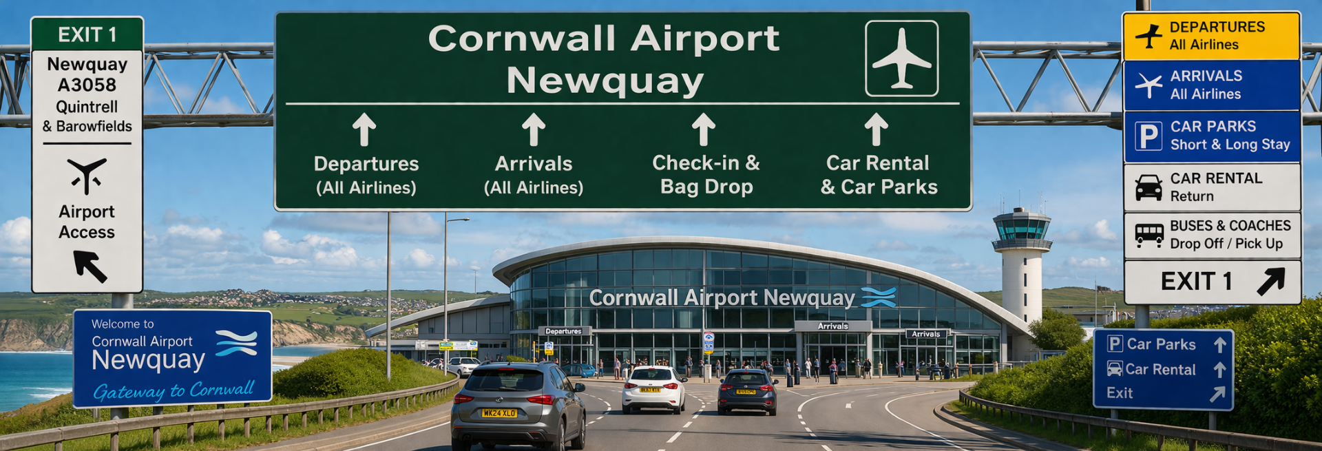 <p>Arrival Airport - Cornwall Airport Newquay (NQY)</p>
