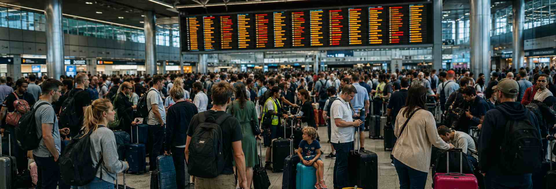 Manchester Airport Flight Delays: 20+ Departures Hit