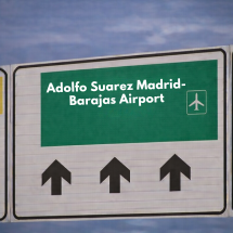 <p>Arrival Airport - Adolfo Suárez Madrid-Barajas Airport (MAD)</p>