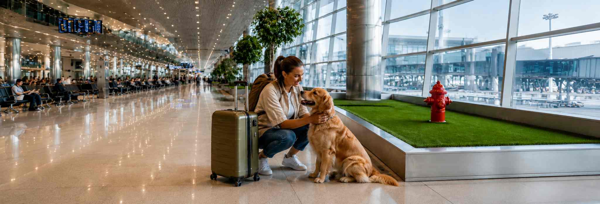 US Airports With Pet Relief Areas for Travelers