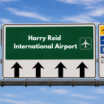 <p>Arrival Airport - Harry Reid International Airport (LAS)</p>